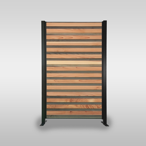 パーテーション 「SHIMA」 ～縞～ スリム ／ KIZAIKU C+ 無垢 手