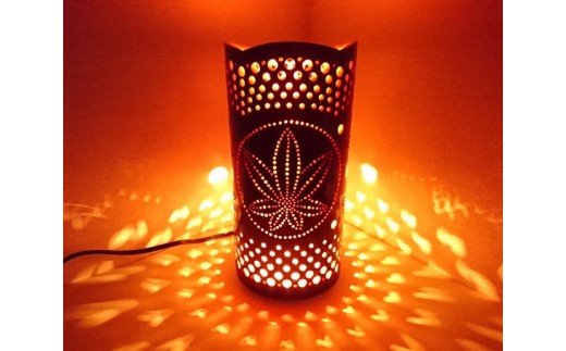 竹あかり カエデB-1(表皮焦がしタイプ)／行灯 照明 間接照明