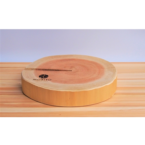 森の花台＜杉の年輪美プレート＞/ 森庄銘木 MORITO 木製 杉 