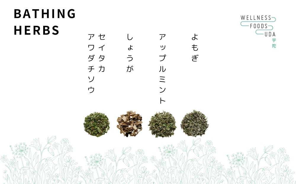 ミックス ハーブ 入浴剤 １箱(５包入)×１個 / ウェルネスフ