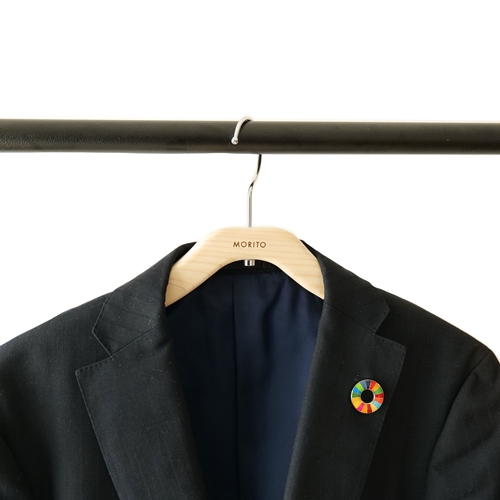 MORITO hanger ／ 森庄銘木 森とハンガー 木製 桧 ギフト 奈良 