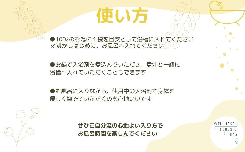 柚子 入浴剤 25包 (5包入×5個) ウェルネスフーズ UDA ふるさと