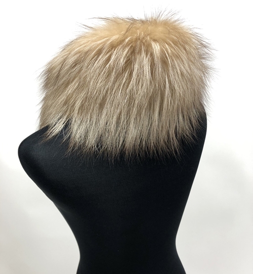 ファー マフラー シルバーフォックス ブリーチ ／ 西本毛皮