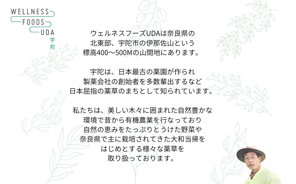 薬草のおふろ とうきかな 入浴剤 １箱(４包入×１個) ウェルネスフーズ UDA 大和 当帰 ふるさと納税 おすすめ リラックス ストレス解消  ボディケア 肌荒れ 改善 疲労回復 送料無料 奈良 宇陀: 宇陀市ANAのふるさと納税