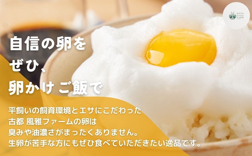 【毎月定期便／6ヶ月】平飼い飛鳥の卵 40個／ 卵 たまご 玉