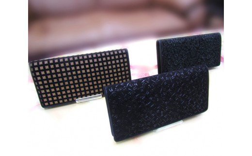 印傳 長財布小銭入れ付(男性用)