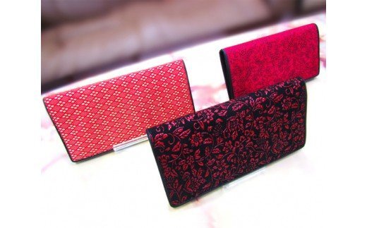 印傳 長財布小銭入れ付(女性用)