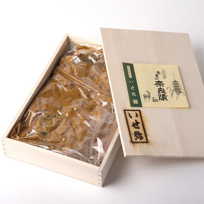 【奈良といえば奈良漬】人気4種類!豪華な木箱詰合せセット