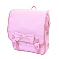 リボンランドセル RI-01 ピンク／キッズバッグ リボンリュッ