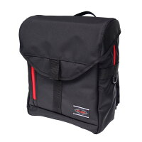 ランドセルリュック DY-01パカラン ブラック×レッド／通学 