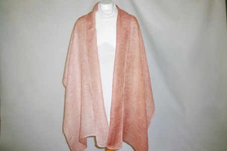 （F）草木染のストール