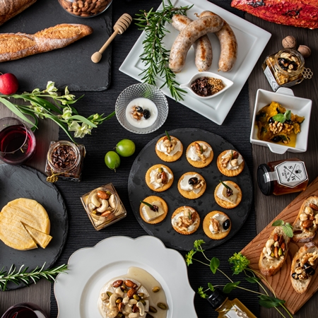 【むろうはちみつ】奈良産純粋はちみつ３種＆蜂蜜漬け３