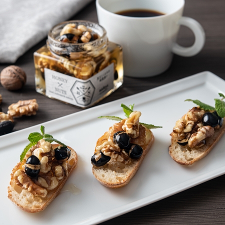 【むろうはちみつ】奈良産純粋はちみつ＆黒豆とくるみの