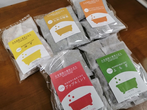 入浴剤 5種類×各10個入 / ウェルネスフーズ UDA ふるさと納税