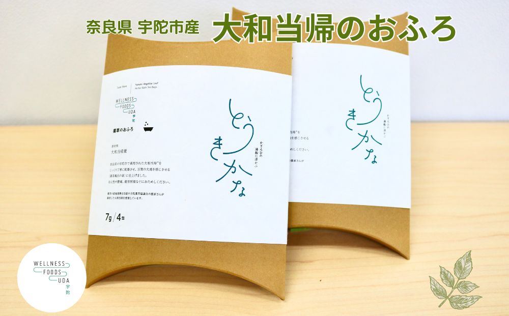 薬草のおふろ とうきかな 入浴剤 １箱(４包入)×２個 /ウェ