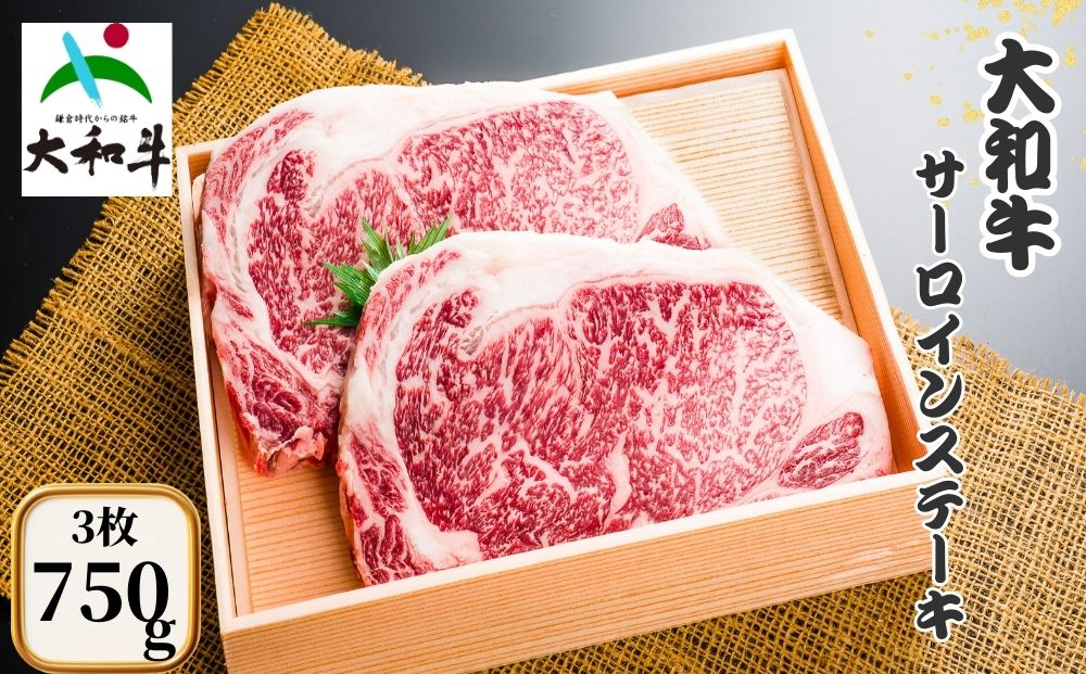 （冷凍） 大和牛 ステーキ サーロイン (250g×3枚) ／ 金井畜