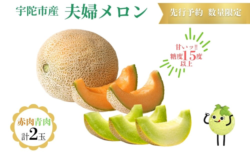 糖度15度以上 !!＜令和７年産先行予約受付中 / 数量限定＞宇