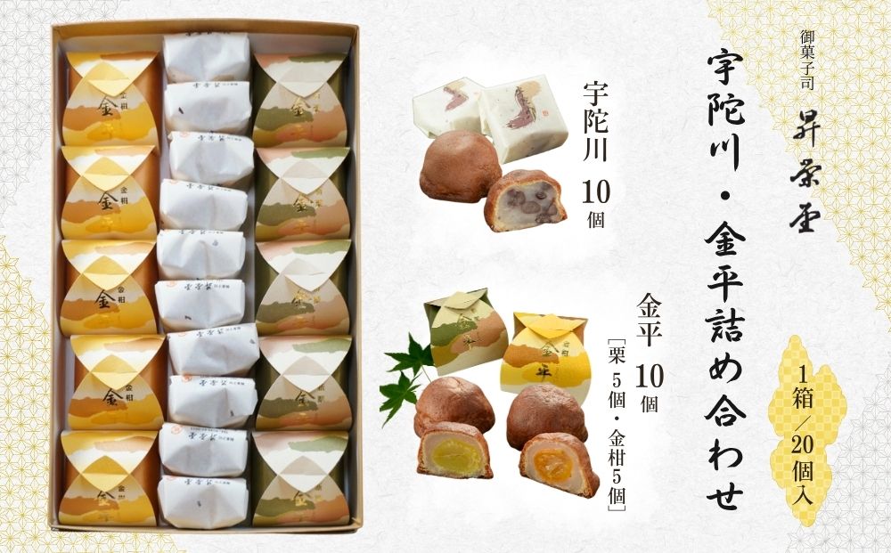 宇陀川・金平詰め合わせ／ 和菓子 焼菓子 お菓子 手土産 贈