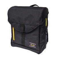ランドセルリュック DY-01パカラン ブラック×イエロー／通