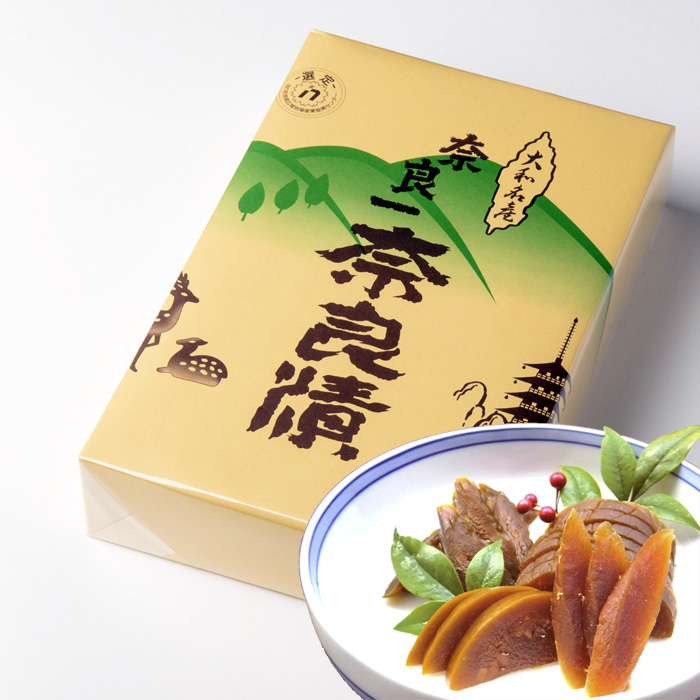 【奈良といえば奈良漬】人気4種類!豪華な木箱詰合せセット