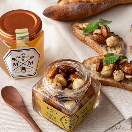 【むろうはちみつ】奈良産純粋はちみつ＆ハニーナッツセ