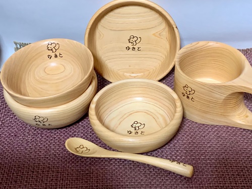 ベビー食器 お食い初め食器 プレート ボウル セット 津田瑞