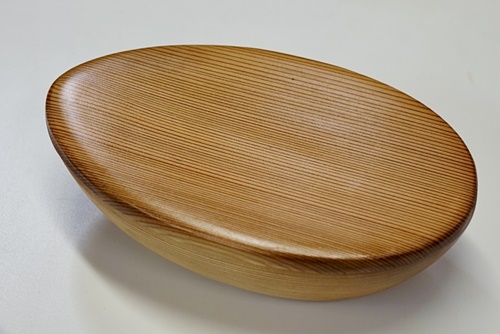 吉野杉 雫型 弁当箱／津田瑞苑 ボウル 木製 スギ ガラス ウ