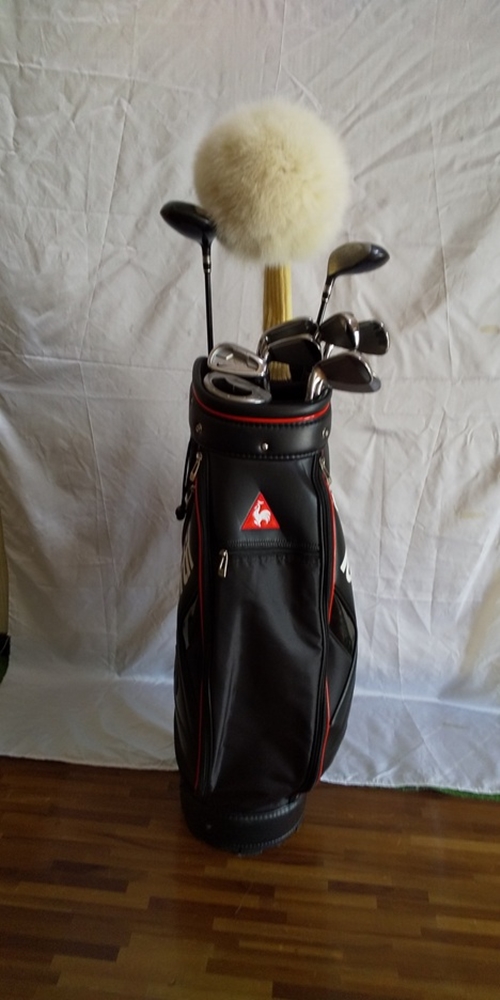 毛皮 ゴルフ ヘッドカバー シャドウFOX染 パールイエロー／