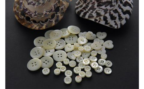 【生地：ブロードクロス 120番 双糸】オーダーワイシャツ-川西町産貝ボタン使用-高瀬貝