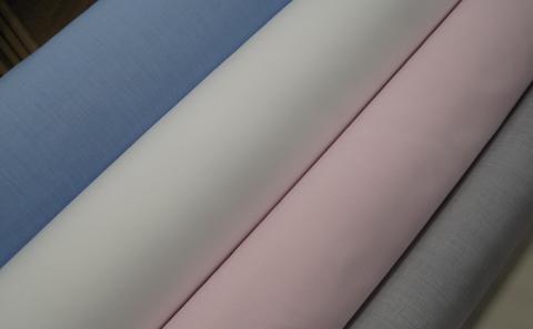 【生地：ノーアイロン】オーダーワイシャツ-川西町産貝ボタン使用-黒蝶貝