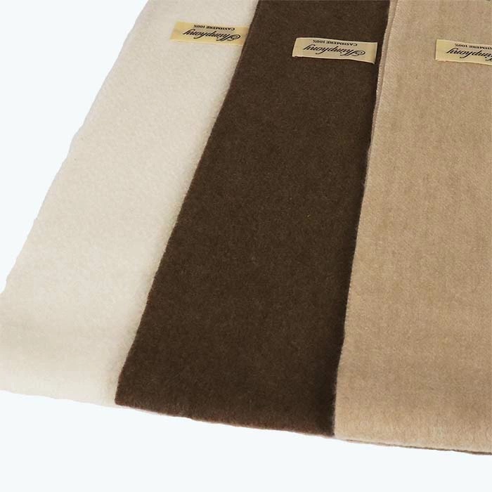 無染色 カシミヤ マフラー 無地 66401 男女兼用 ベージュ ／ まちづくり観光振興機構 防寒 レディース メンズ 通勤 通学 プレゼント ギフト 奈良県 田原本町