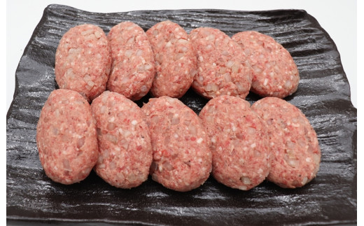 （冷凍） 牛壱 国産牛100％ ミニハンバーグ 75g×10個 ／ 歩商事 自家製タレ 贈答用 ギフト 煮込み お弁当 奈良県 田原本町