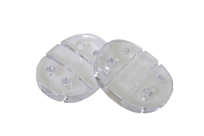 M-DR バンクセンサー (スライダー クリア ベース 黒 セット) ／ M-DESIGN 膝当て バイク用品 左右セット 奈良県 田原本町