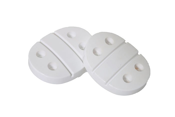 M-DR バンクセンサー (スライダー 白) ／ M-DESIGN 膝当て バイク用品 奈良県 田原本町