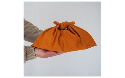 あづま袋 Sサイズ 1セット カラー キツネ お弁当袋に。 ／ Maco エコバッグ 風呂敷 手ぬぐい 奈良県 田原本町