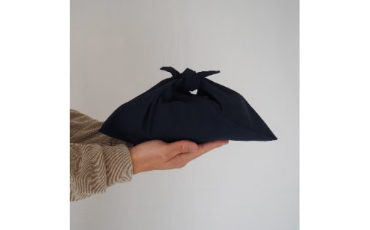 あづま袋 Sサイズ 1セット カラー 紺 お弁当袋に。 ／ Maco エコバッグ 風呂敷 手ぬぐい 奈良県 田原本町