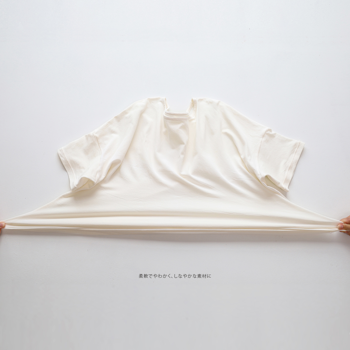 土に還る天然素材「和紙糸」で作ったTシャツ　メンズ　Lサイズ　墨汁（ブラック） ／ まちづくり観光振興機構 半袖 カットソー 黒 トップス サステナブル 大人用 清涼感 奈良県 田原本町