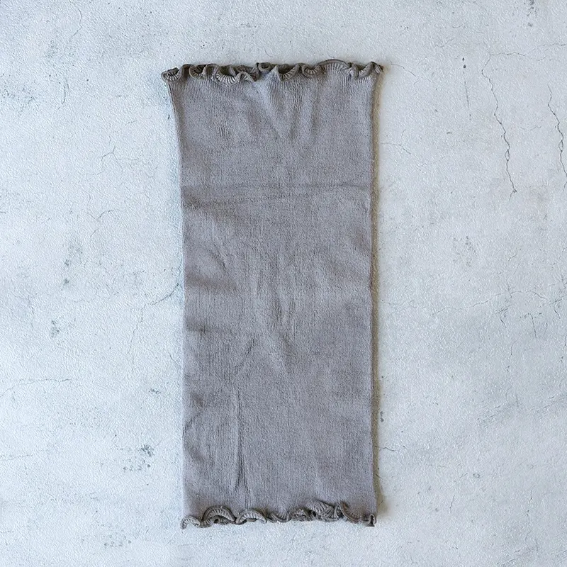 シルク泥染めはらまき 草木染め panfree グアバ（ブラウン） ／ まちづくり観光振興機構 腹巻き はらまき レディース シルク メンズ ネックウォーマー 冷え防止 暖かい 奈良県 田原本町