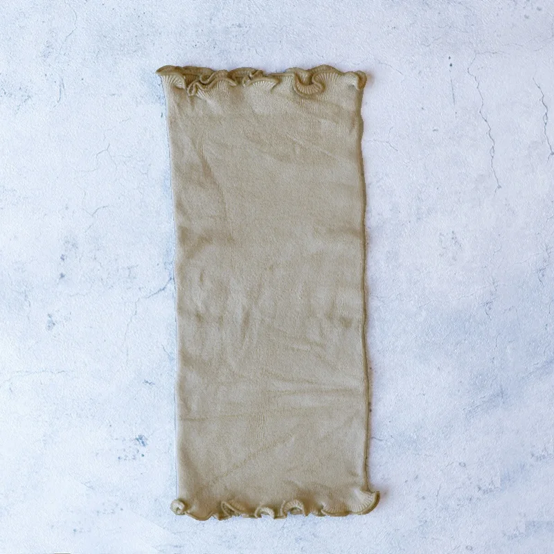 シルク泥染めはらまき 草木染め panfree ミロバラン（ベージュ） ／ まちづくり観光振興機構 腹巻き はらまき レディース シルク メンズ ネックウォーマー 冷え防止 奈良県 田原本町