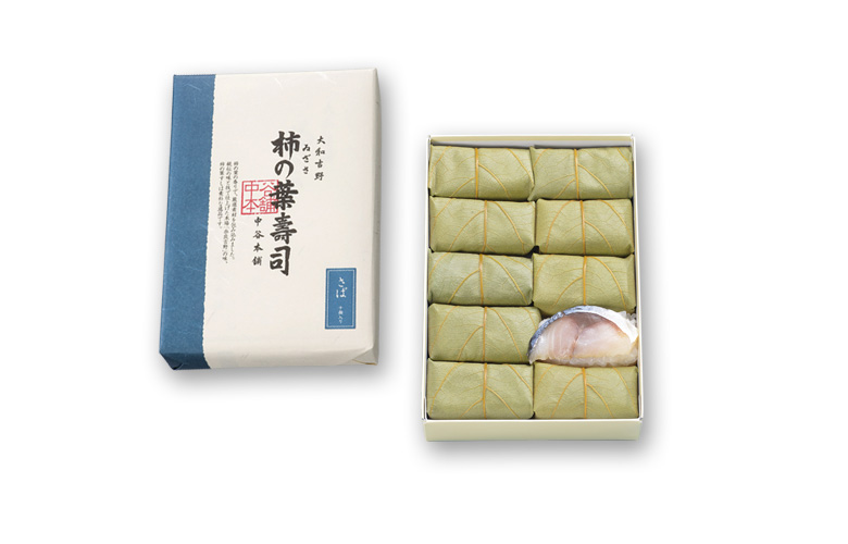 （冷蔵） 柿の葉寿司 さば１０個入 ／ 中谷本舗 お取り寄せグルメ 郷土料理 押し寿司 ゐざさ 奈良県 田原本町