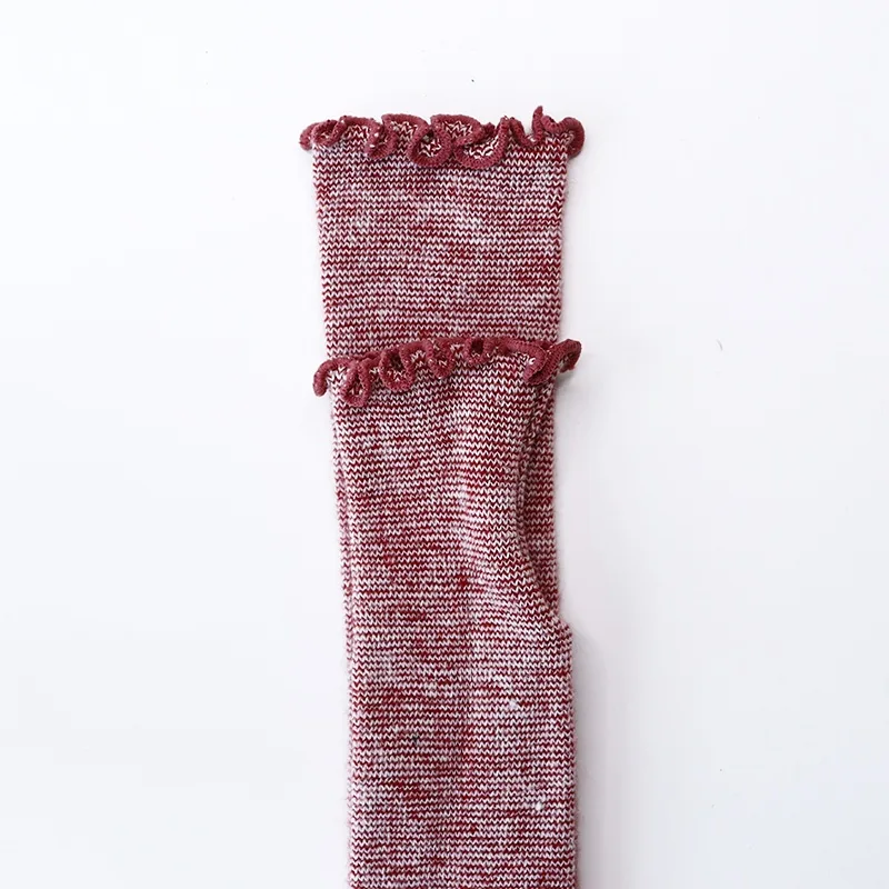 アームウォーマー ニュアンスカラー レッド ／ まちづくり観光振興機構 アームカバー レディース メンズ 冷え防止 国産 奈良県 田原本町