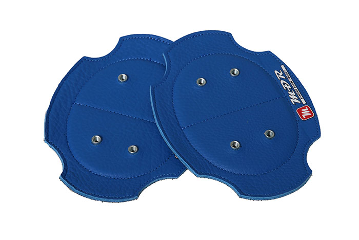 M-DR バンクセンサー (スライダーベースセット 青) ／ M-DESIGN 膝当て バイク用品 左右セット 奈良県 田原本町