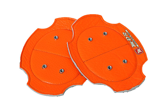 M-DR バンクセンサー (スライダーベースセット オレンジ) ／ M-DESIGN 膝当て バイク用品 左右セット 奈良県 田原本町