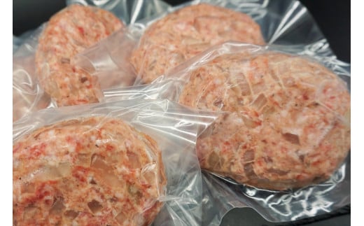 （冷凍） 国産牛100％ ハンバーグ 600g 特製たれ漬け ハラミ 300g ／ 歩商事 焼肉 自家製タレ 贈答用 ギフト お弁当 奈良県 田原本町