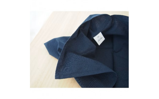 あづま袋 Sサイズ 1セット カラー 紺 お弁当袋に。 ／ Maco エコバッグ 風呂敷 手ぬぐい 奈良県 田原本町