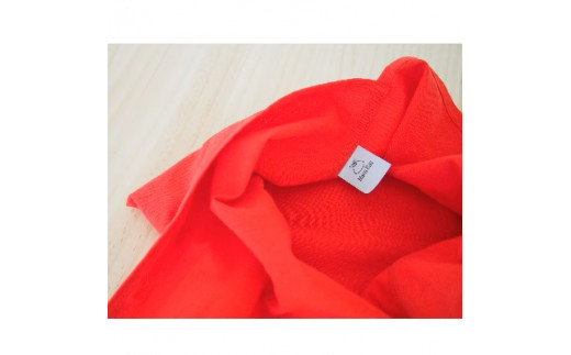 あづま袋 Sサイズ 1セット カラー レッド お弁当袋に。 ／ Maco エコバッグ 風呂敷 手ぬぐい 奈良県 田原本町
