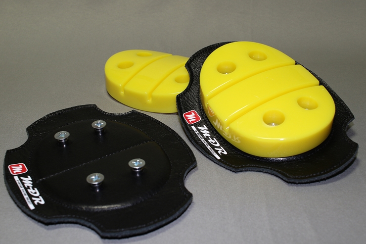 M-DR バンクセンサー (スライダーベースセット 白) ／ M-DESIGN 膝当て バイク用品 左右セット 奈良県 田原本町