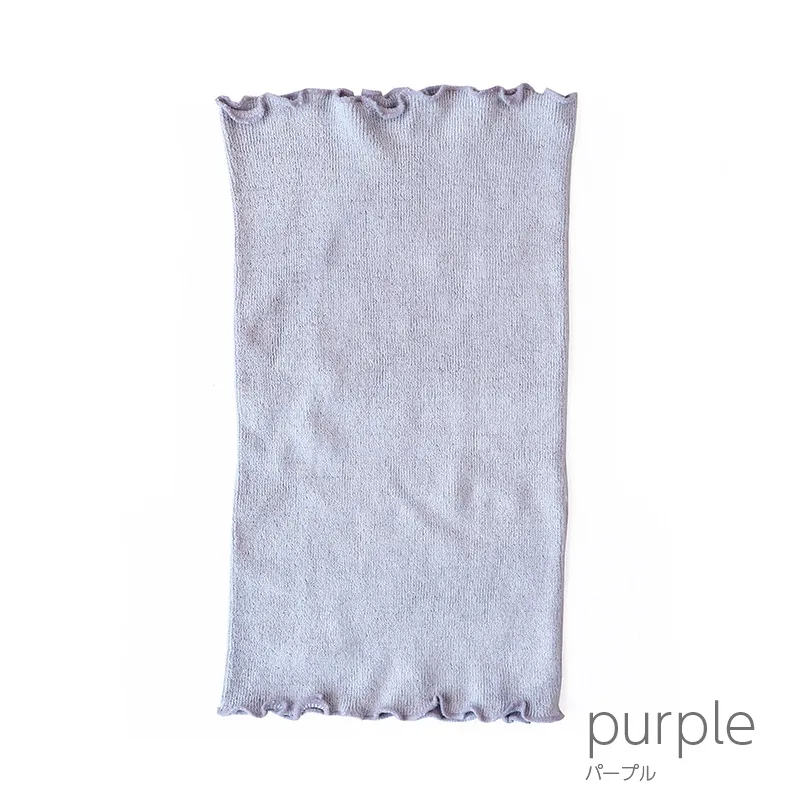 シルクはらまき panfree パープル ／ まちづくり観光振興機構 腹巻き はらまき レディース シルク メンズ ネックウォーマー 冷え防止 温活 暖かい 薄手 冷え防止 奈良県 田原本町