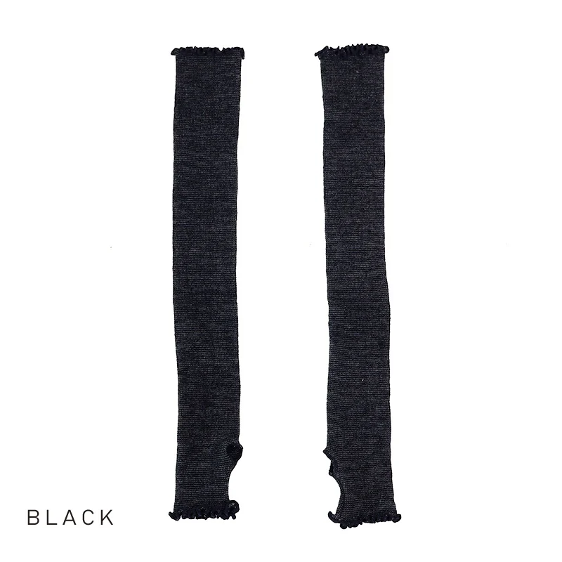 アームウォーマー ニュアンスカラー ブラック ／ まちづくり観光振興機構 アームカバー レディース メンズ 冷え防止 国産 奈良県 田原本