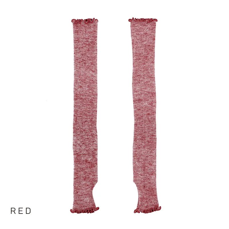 アームウォーマー ニュアンスカラー レッド ／ まちづくり観光振興機構 アームカバー レディース メンズ 冷え防止 国産 奈良県 田原本町